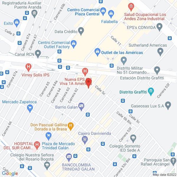 Map of Periódico Comunitario El Puentearandino