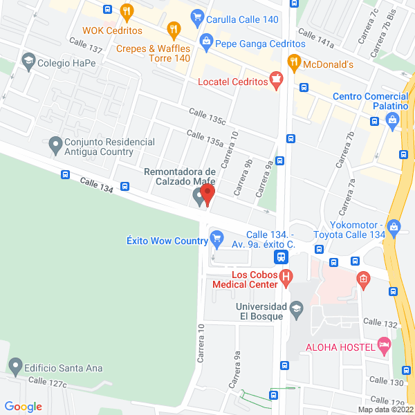 Map of Remontadora De Calzado Lisboa