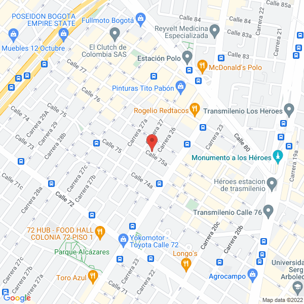 Map of Airelec Ingeniería Ltda.