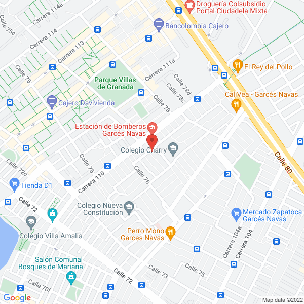 Map of C & T Citofonía Telefonía Y Electricidad