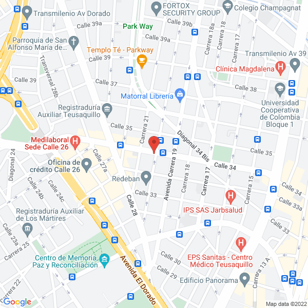 Map of Color Copy Digital S.A.S