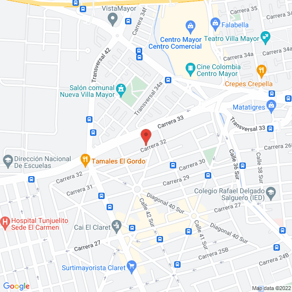 Map of Impermeables Tecnol-Graf Ltda.