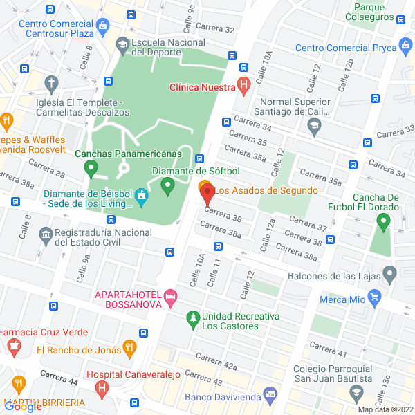 Map of Martínez Alegría Eddie Andrew