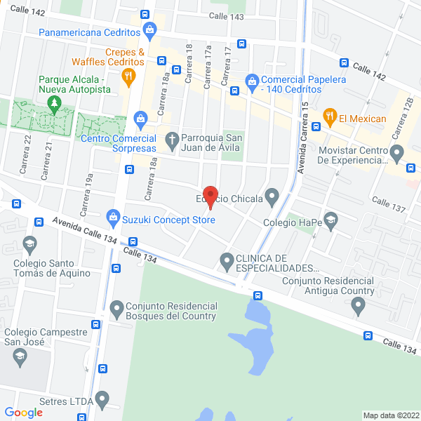 Map of Academia Upstairs