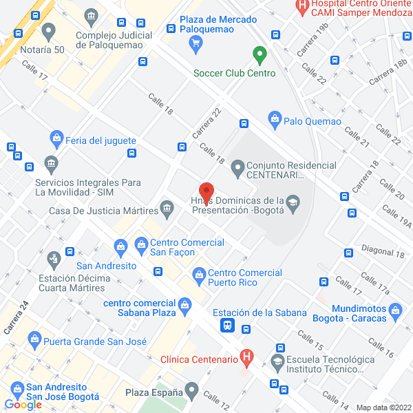 Map of Frioextremo