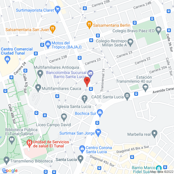 Map of Distribuciones T. Romero S.A.S.