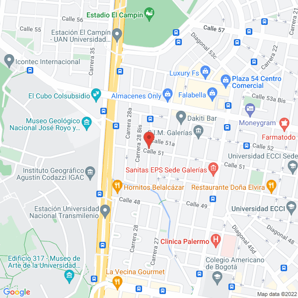 Map of Atel S.A.