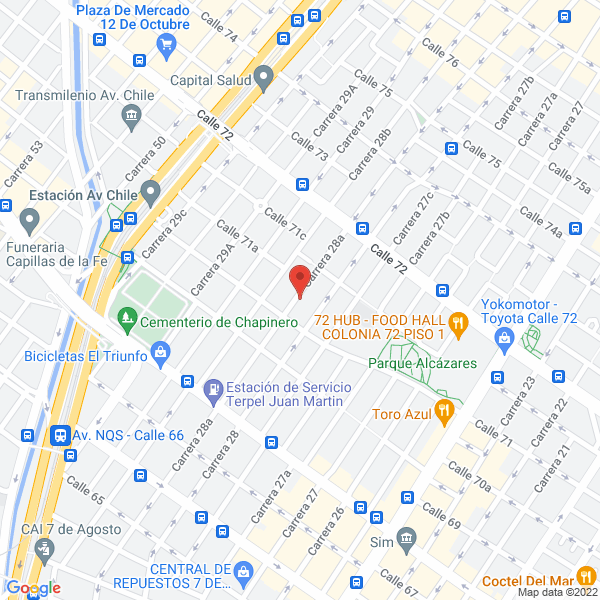 Map of Rehesa S.A.