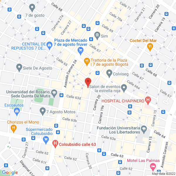 Map of Ortopédica Comunal