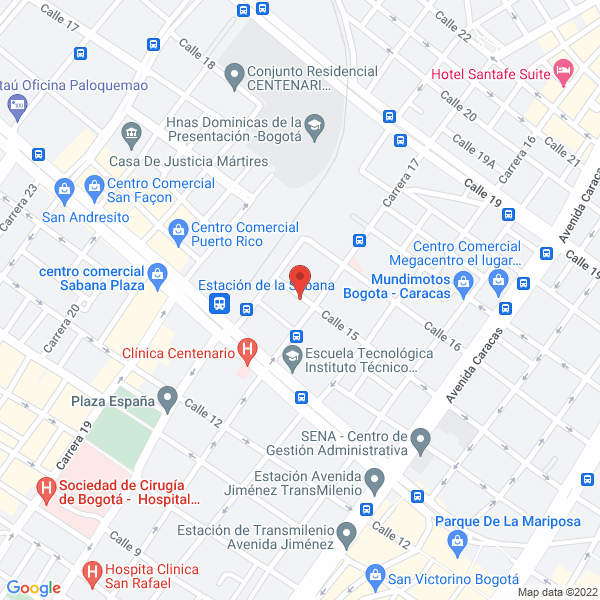 Map of Grupo Eib-Optimus