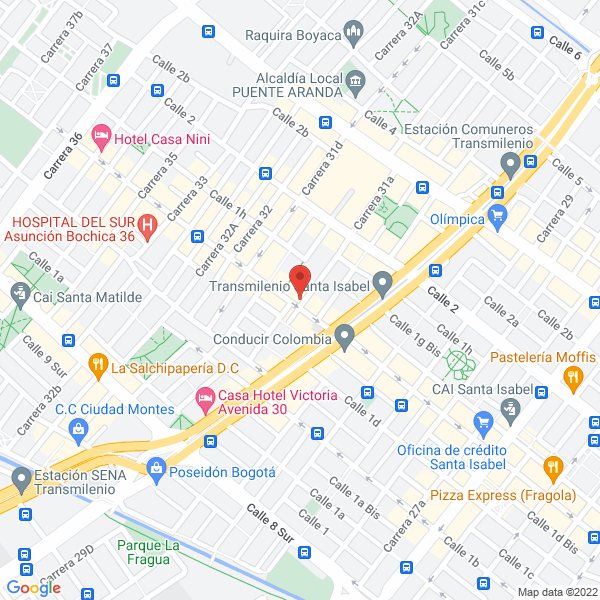 Map of Maxtonner Y Tintas De Colombia