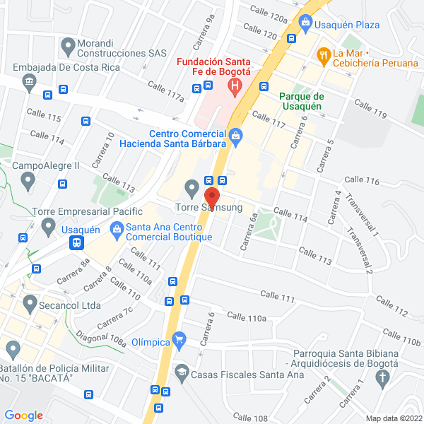 Map of Gj Comunicaciones