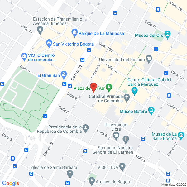 Map of Escuela De Artes Y Oficios Santo Domingo