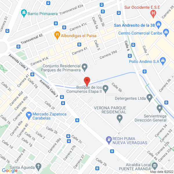 Map of Tapas Botellon De Agua