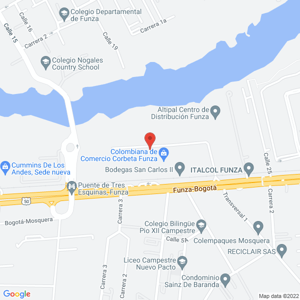 Map of Industria De Calzado Jovical S.A.