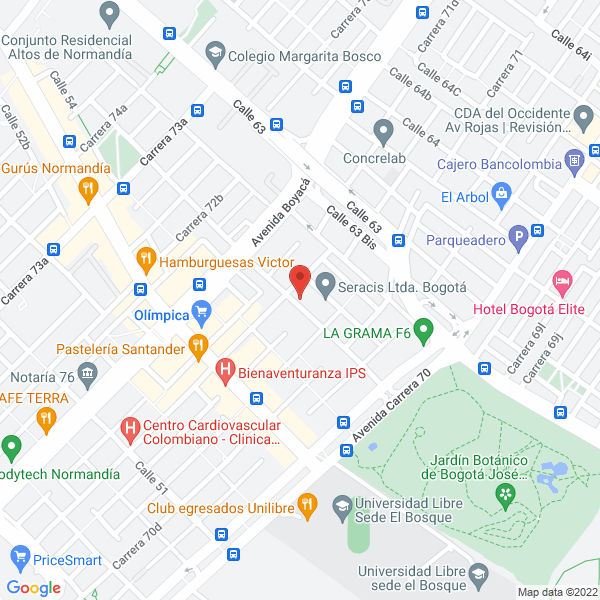 Map of Guadaira Resort