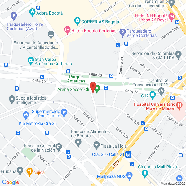 Map of Cuperz S.A.- Barranquilla
