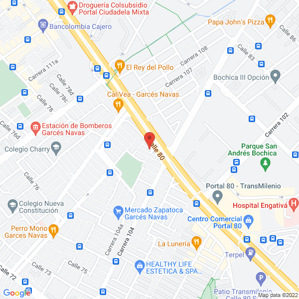 Map of Apsi Asesoría Psicológica Integral S.A.S