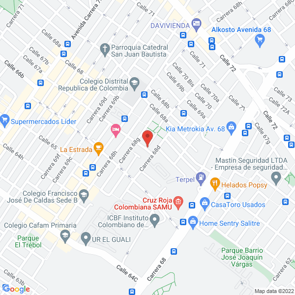 Map of Decoraciones De Eventos Orquidea