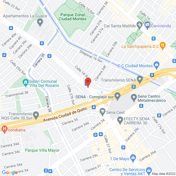 Map of Nomada Ci Ltda.