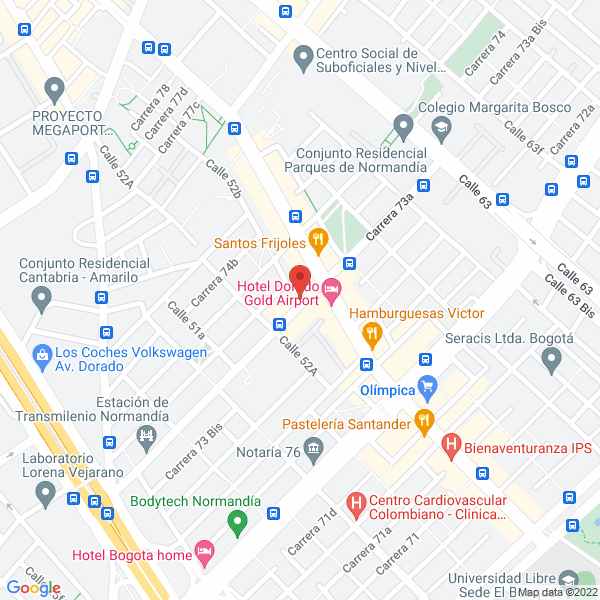 Map of Luna Nueva Girls Spa