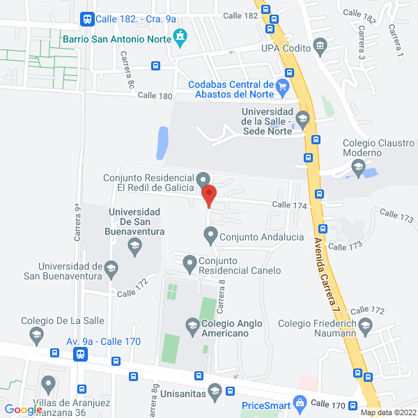 Map of Y & J Ingenieria E.U.