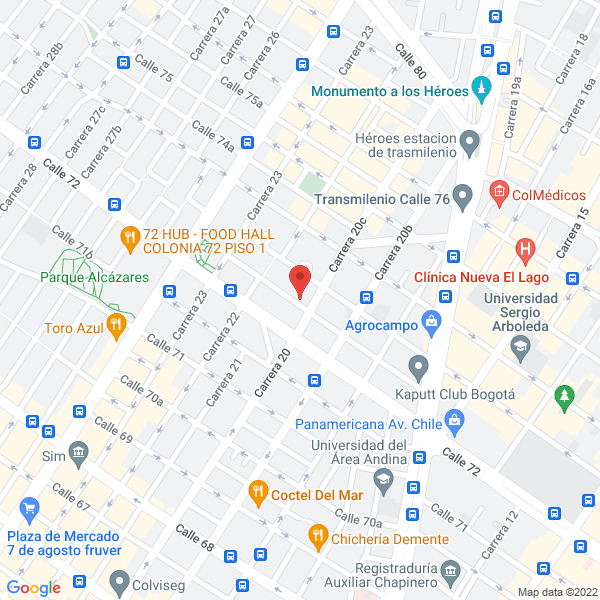 Map of Buzón Digital Ltda