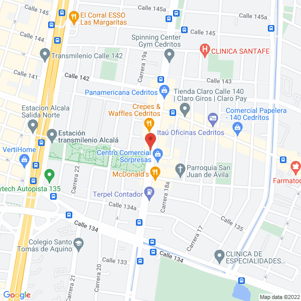Map of Los Hijos Del Viejo Pedro