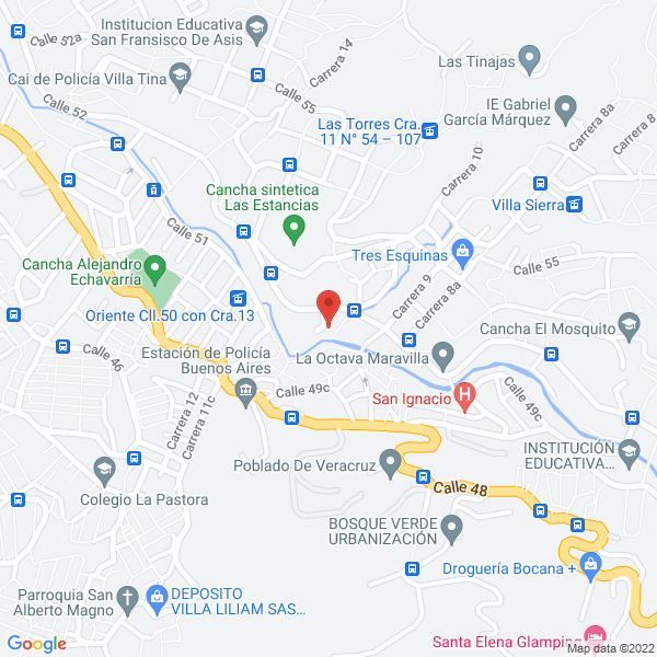 Map of Il Fiorino Piedras Naturales S.A