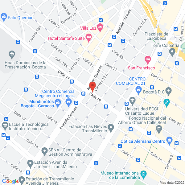 Map of Ladrillera Santander D/M S. En C.