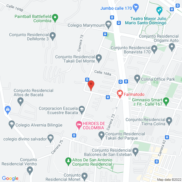 Map of Iget S.A.S. Innovación En Gerencia Estratégica Y Tecnológica