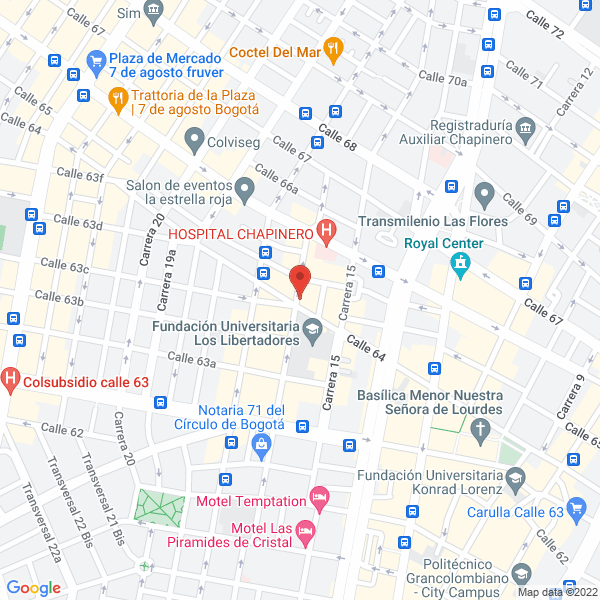 Map of Grupo Elite De Outsourcing Sas