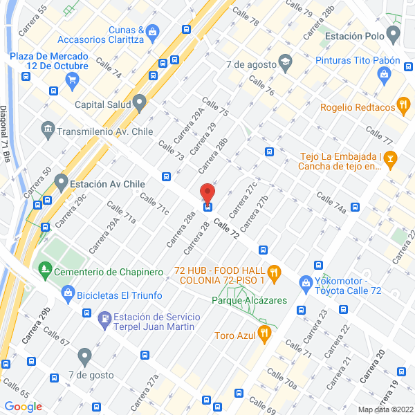 Map of Comsenal Ltda.