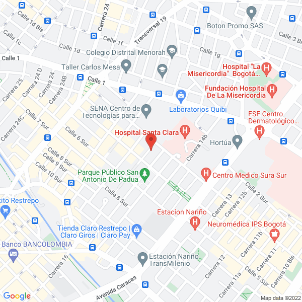 Map of S&V Salud Y Vida S.A.S.