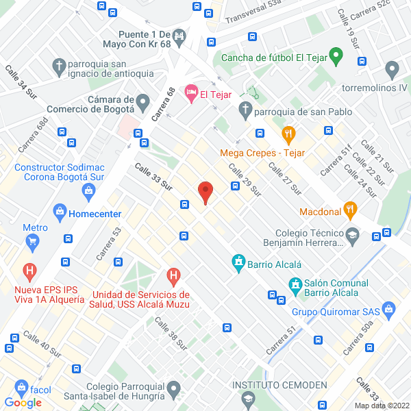 Map of Animarte
