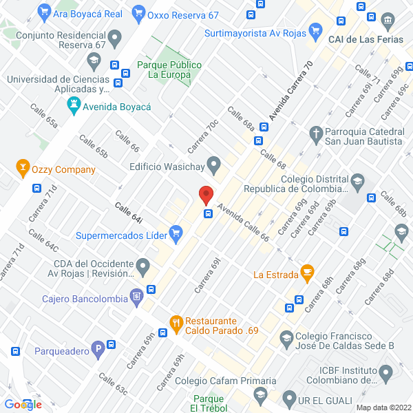 Map of R L S Servicios Especializados De Ingeniería