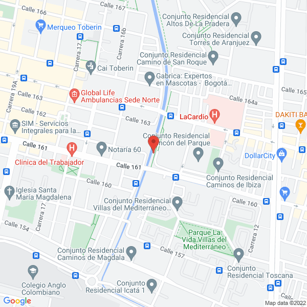 Map of Fábrica De Chalecos Salvavidas El Navegante
