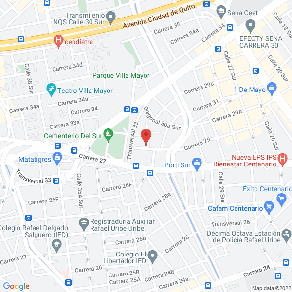 Map of Ingecolsa Y Cia S.A.S.