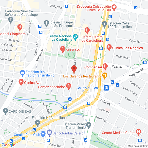 Map of Egc Colombia S.A.S.