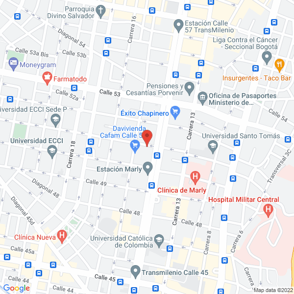 Map of Aristizábal Gómez Diana M.