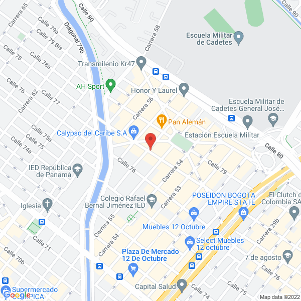 Map of Multiservicios Laser