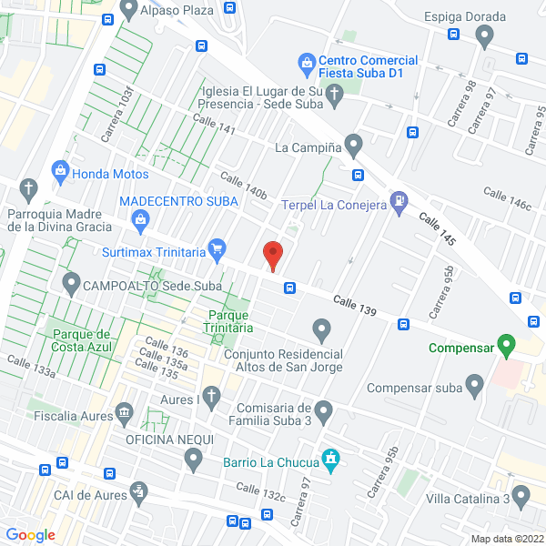 Map of Audifel G Y H Servicios