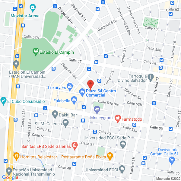 Map of Asistencia Humana Integral