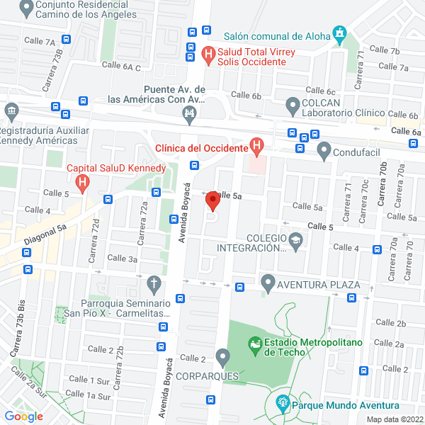 Map of Abc Construcciones Y Remodelaciones Sas.