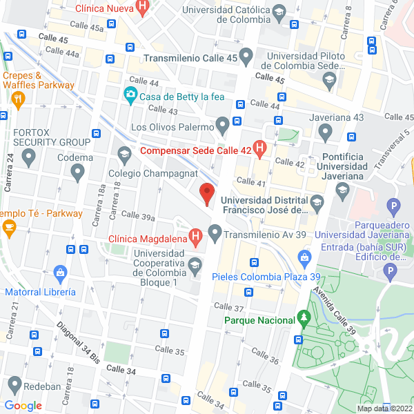 Map of Centro Europeo De Idiomas