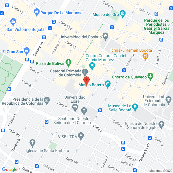 Map of Hotel De La Opera