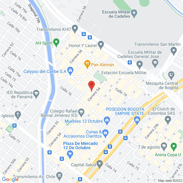 Map of Musaic S.A.S.