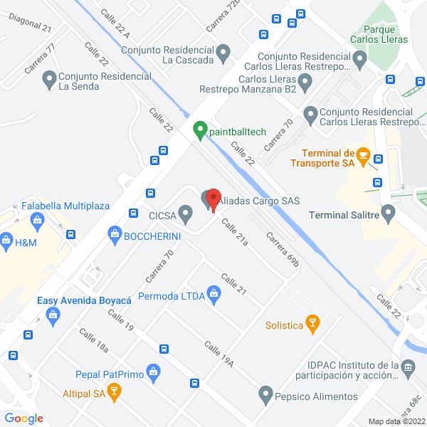 Map of Indurama