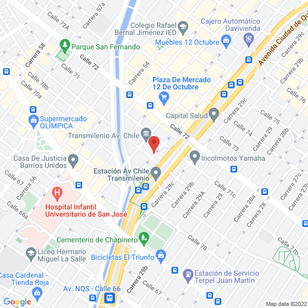 Map of Carpas Oasis
