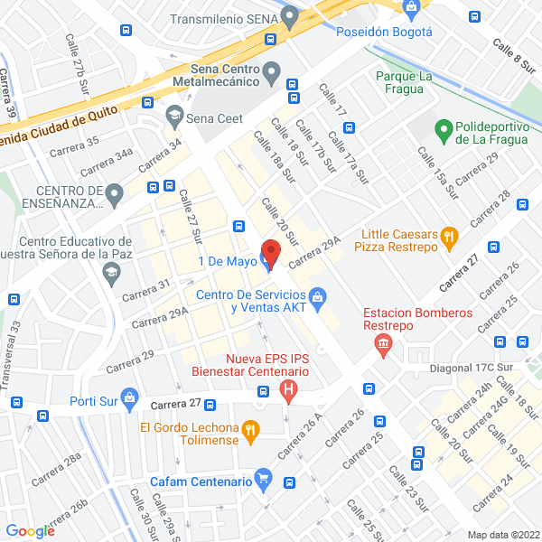 Map of Moto Tunign Jp S.A.S.